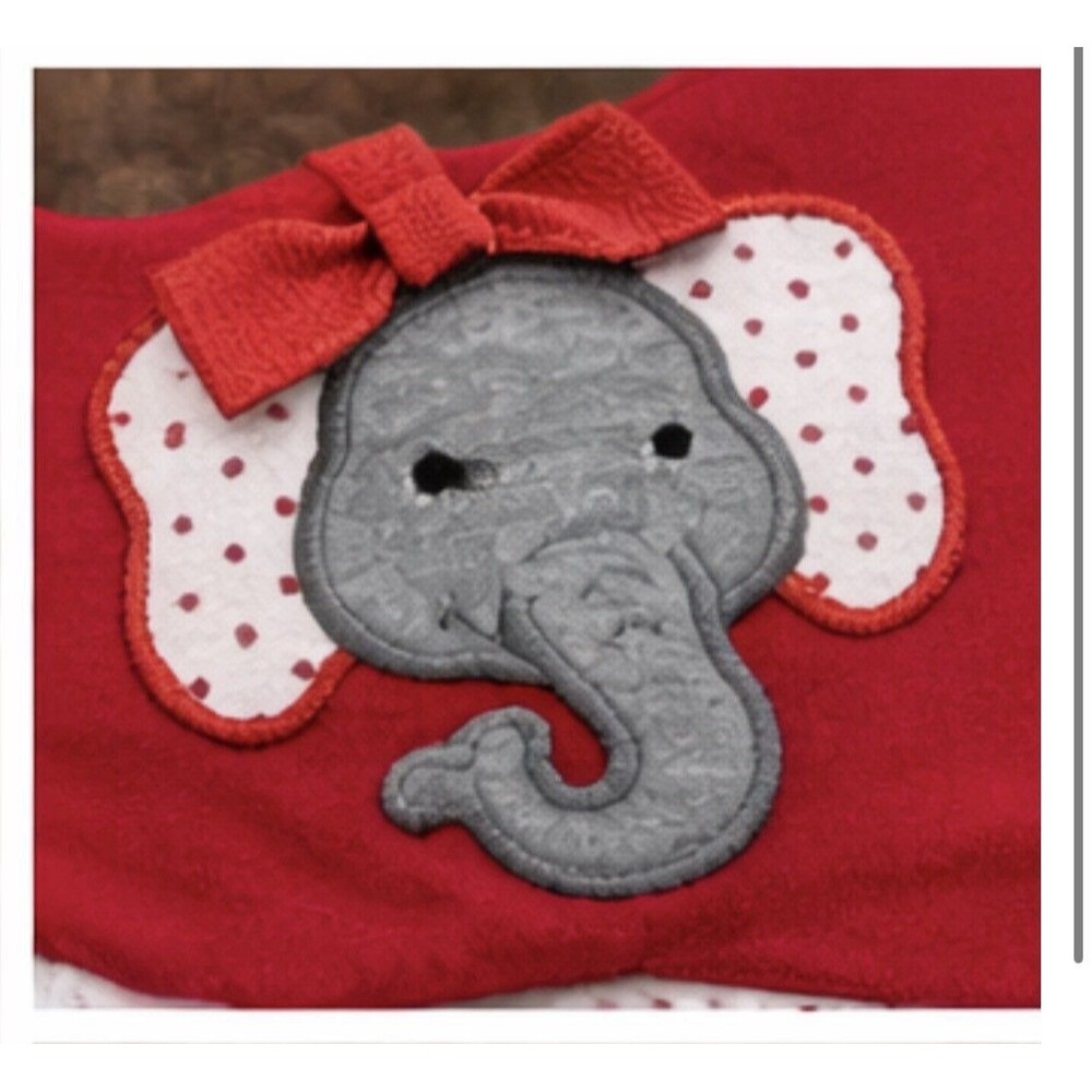 Ishtex Elephant Girls Dress NWT size 18M - Picture 5 of 6